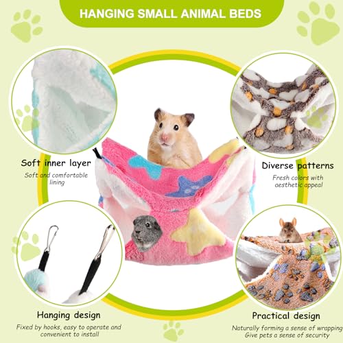 Lit suspendu cochon d'Inde double couche : la solution contre l'ennui en cage