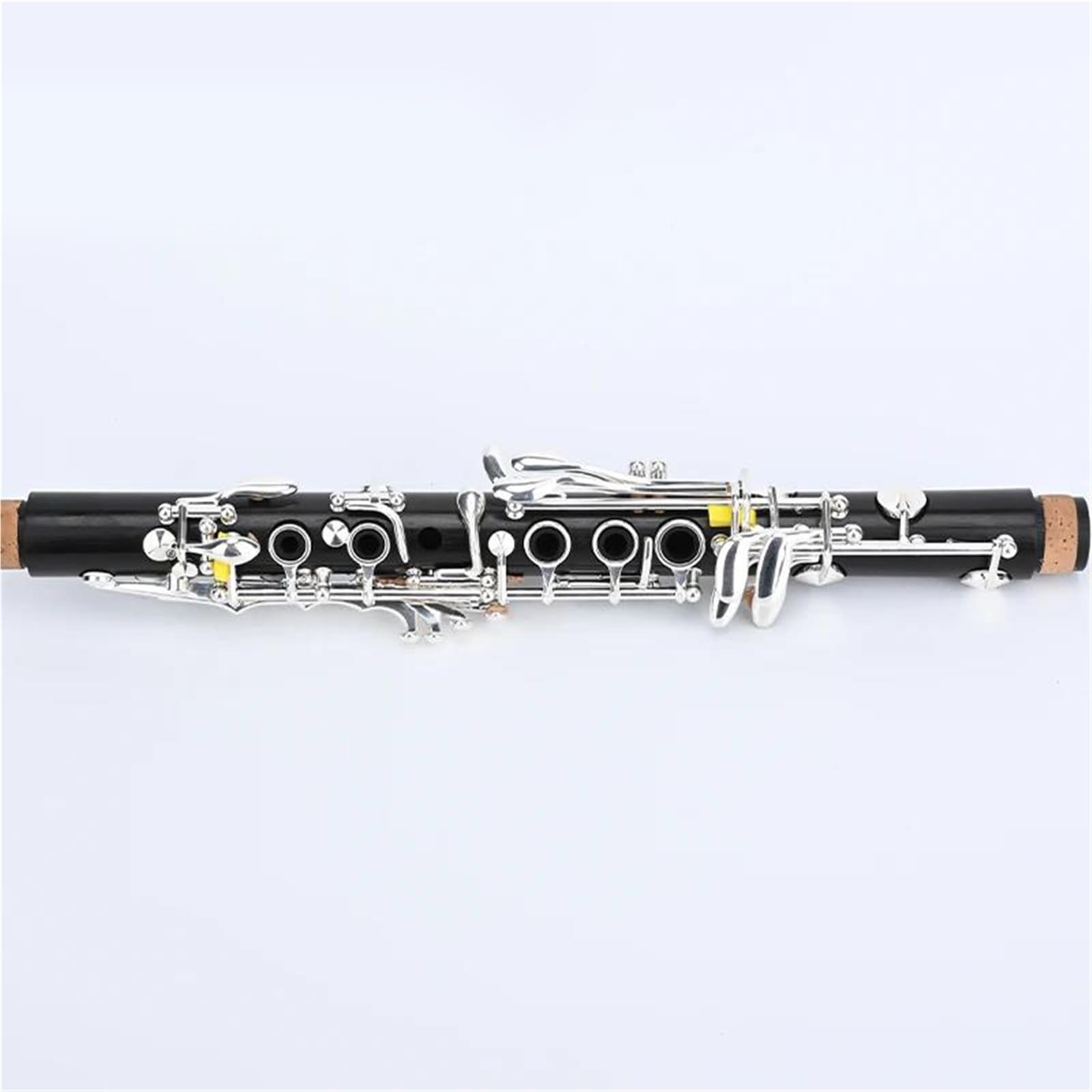 Eb Ebony Klarnet Srebrny Klucz Drewniany Instrument Zestaw Klarnetu