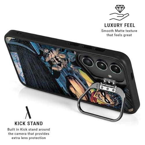 Skinit Kickstand Phone Case Compatible With Galaxy S24 Plus - Officially Licensed Dc Comics Batman All Star Batman & Robin thumb #1