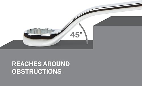 Miniatura 4 de TEKTON Llave de extremo de caja de desplazamiento de 45 grados de 1.181 x 1.260 in  WBE24330