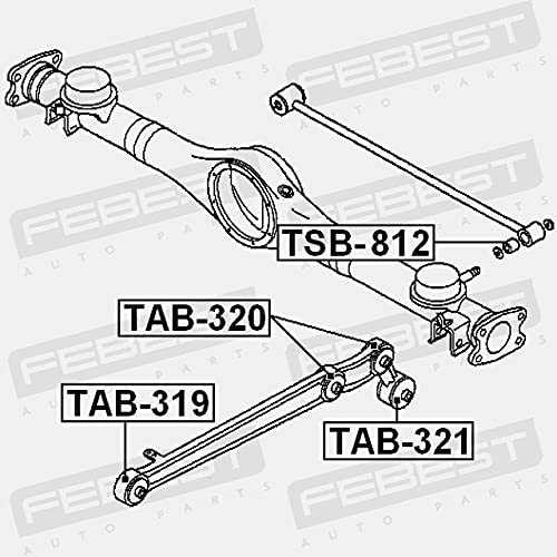 FEBEST SAB-021 Supporto assale SUBARU LEGACY