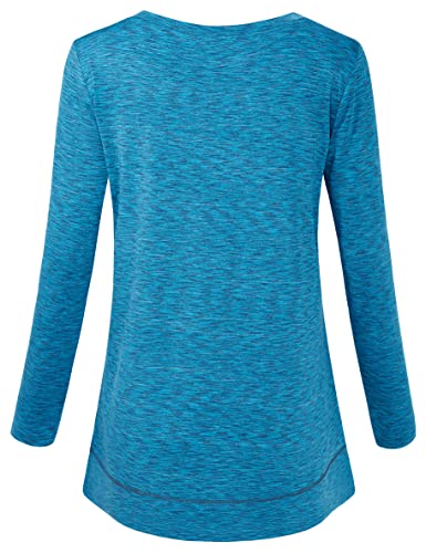 Image of Cestyle Workout Tops for Women Yoga Tops Running Shirts Activewear Tee Shirt
