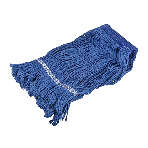 Image of MECCANIXITY Commercial Mop Heads Replacement 40x27cm Cotton Yarn for Wet /Dry Mop Floor Cleaning Pads, Blue