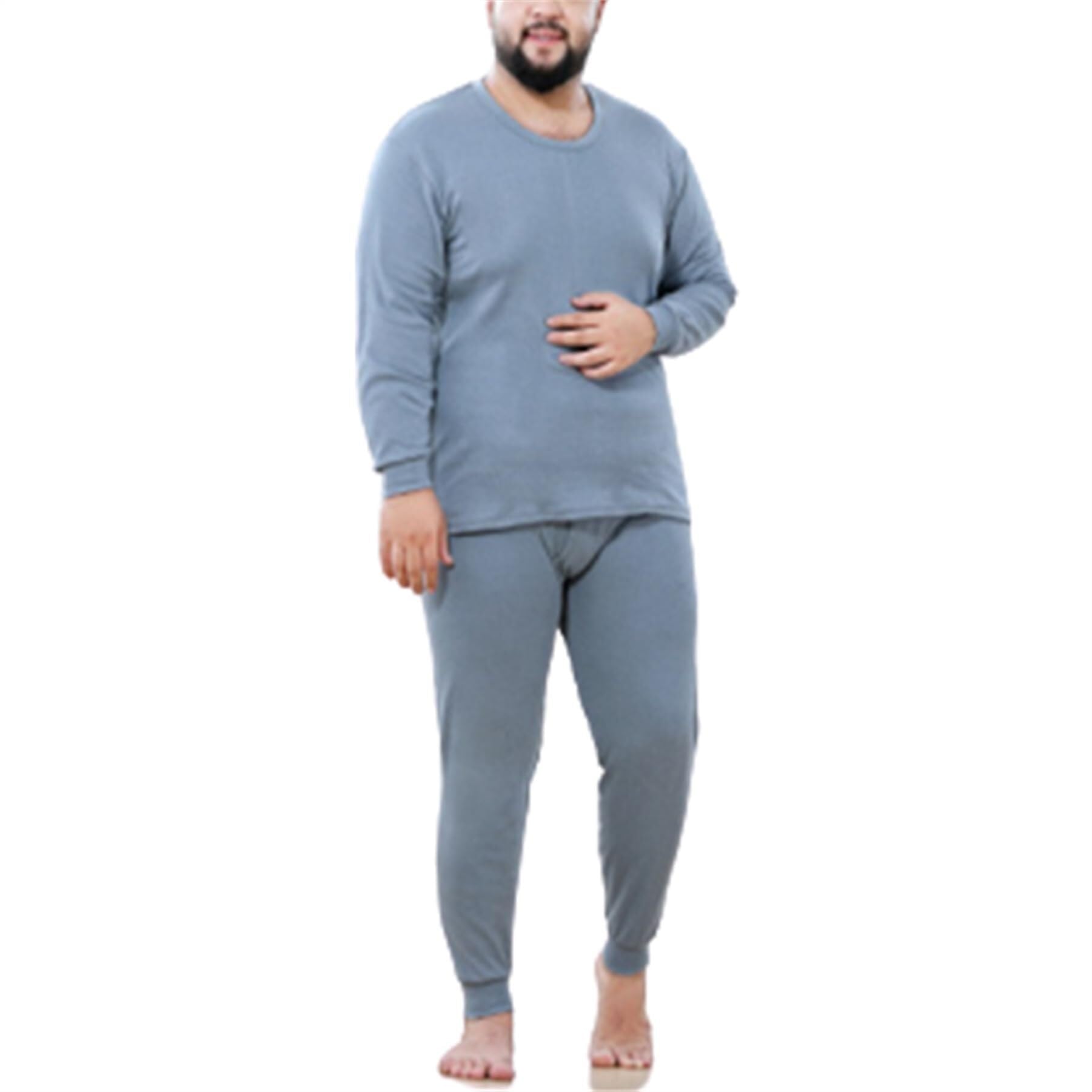 Conjunto térmico de ropa interior for hombre, capa base térmica de invierno