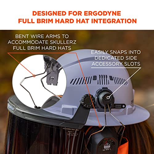 Image of Ergodyne Skullerz 8880 Hard Hat Mounted Earmuffs, NRR26dB