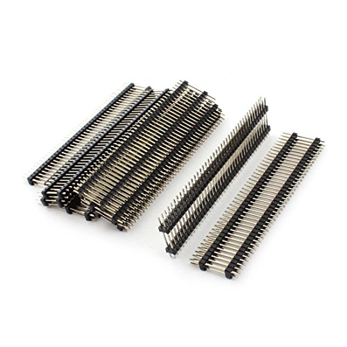 Conector Pin Header 80 Pines 2.54mm 10 Pcs miniatura 1