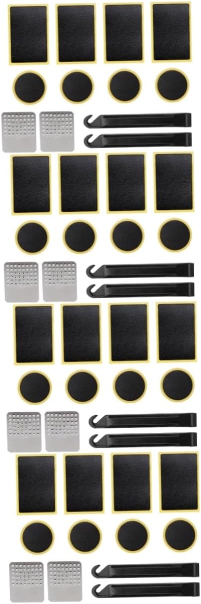 Mikikit Tire Re Tools Fix Bicycle Tire Lever Patch Kit Puncture Cycling Bike Re Kit Tire Patch Tool Bike Tire