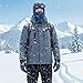 Thermal Hat with Glasses Windproof Ski Mask Cap Fashion Warm Hat for Cycling, Winter Trapper Hats with Goggles(#F)