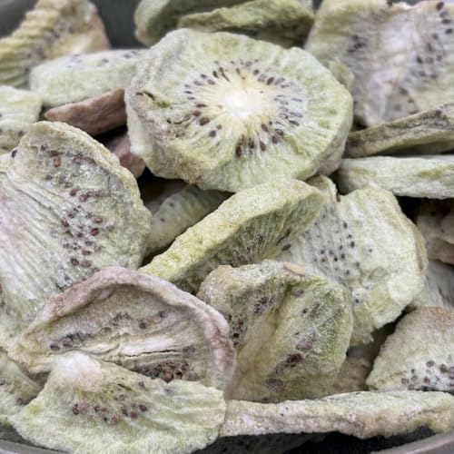 NULTHY 75g Kiwi Liofilizado 100% Natural | Fruta Deshidratada Crujiente Sin Azúcares Añadidos | Snack Saludable Rico en Vitamina C y Fibra | Ideal para Desayunos, Yogur y Cereales