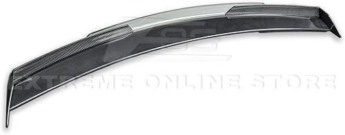 Miniatura 6 de Z06Z07rendimiento etapa 3estilo maletero trasero tapa plástico ABS pintado Base de Flash metálico de carbono ala labios Fibra de Carbono Luz de