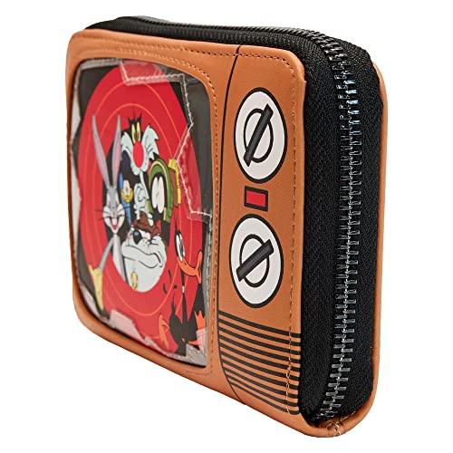 Loungefly Looney Tunes That's All Folks Zip Around Wallet2