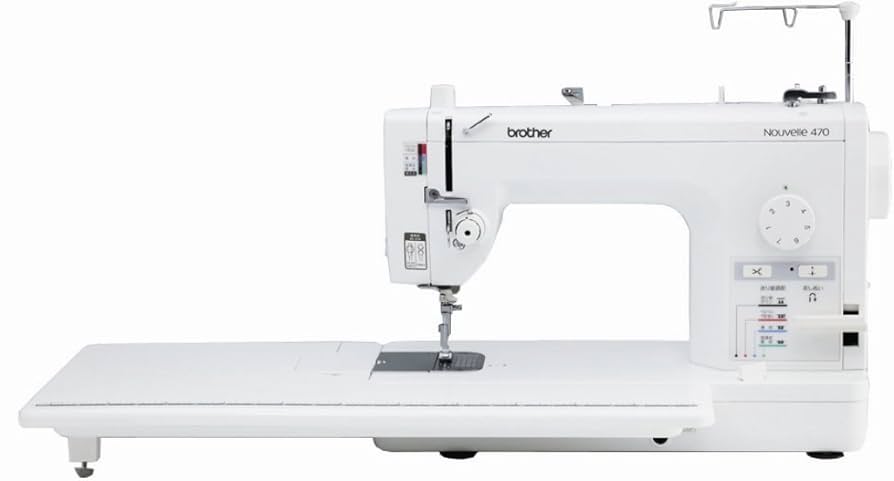 ss6514 ブラザー ロックミシン TE4-B528 ホワイト×ブルー フット