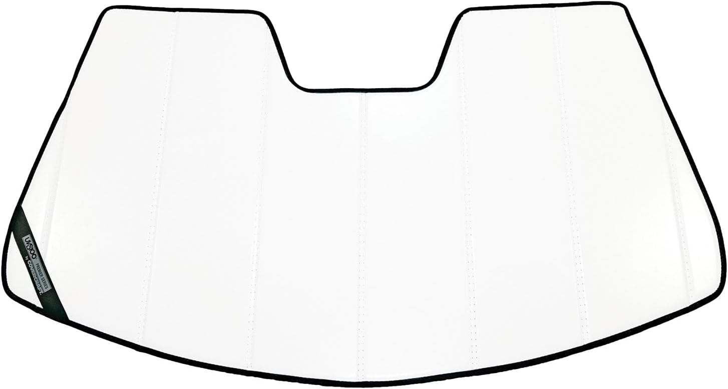 Covercraft UVS100 Premier Series Custom Sunscreen for 2025 Audi Q6 e-tron & SQ6 e-tron (Including Sportback) - White