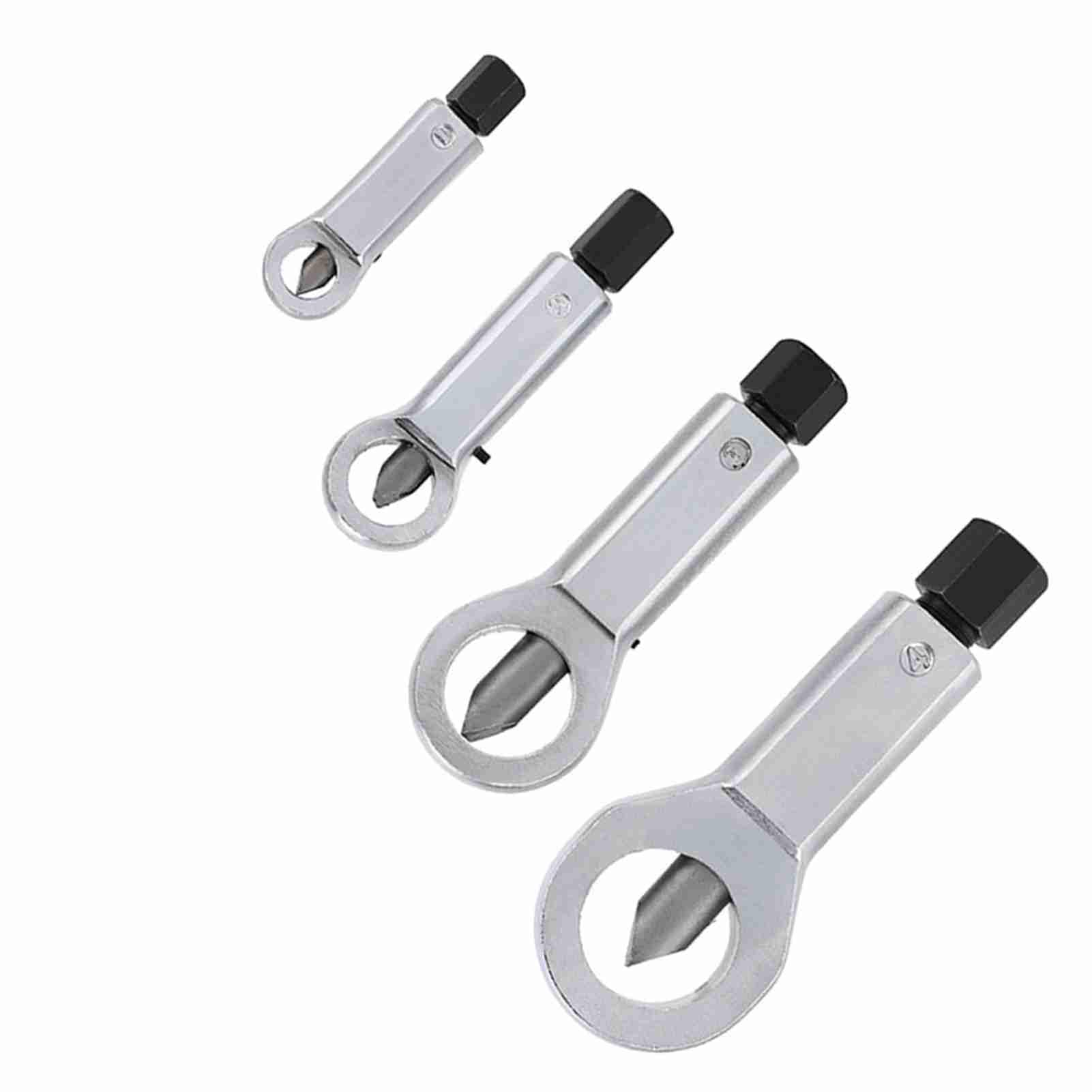 Zerodis Auftriebssatz von Universal Nut Cracker -Entferner, Geeignet Zum Aufteilen und Entfernen von Korrodierten Festgeklebten Nüssen, Hergestellt aus Premium -Stahl mit Hoher Härte, Einfach zu
