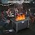 44 Inch Propane Outdoor Fire Pit Table, 50000BTU Rectangle Fire Table with Lava Rock & Rain Cover, Add Warmth and Ambience to Parties On Patio Deck Garden, CSA Safety Certified