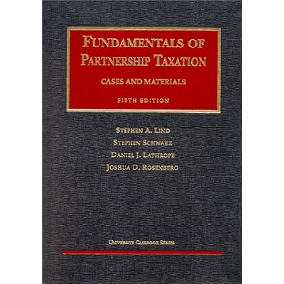 Fundamentals of Partnership Taxation