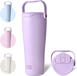 BOTTLE BOTTLE BOTTLE BOTTLE 水筒 950ml 保温保冷 ストロー付き タンブラー ハンドル付き 真空断熱 大容量 防塵キャップ 漏れ防止 ステンレスボトル…