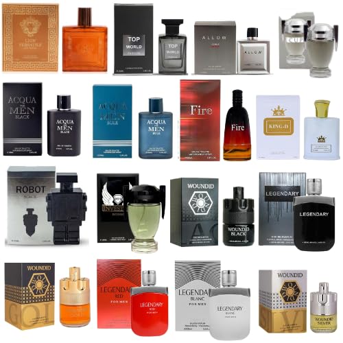 Fragancia de gama alta para hombre, juego de regalo de colonia para hombres, juego de regalo de fragancia masculina para hombres, 3.4 onzas líquidas