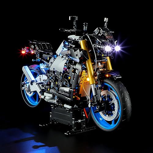 Image of LIGHTAILING Light for Lego- 42159 Yamaha MT-10 SP - Led Lighting Kit Compatible with Lego Building Blocks Model - NOT Included The Model Set