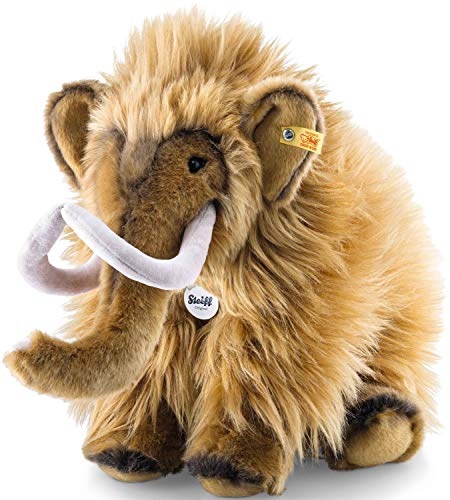 Steiff Mimmi Mammut - 38 cm - Kuscheltier für Kinder - weich & waschbar - rotbraun (082429)