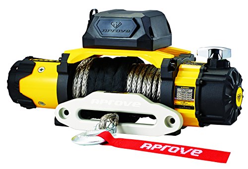 Winch Eléctrico D12000 SR 12000 LBS con Cuerda Sintética miniatura 2