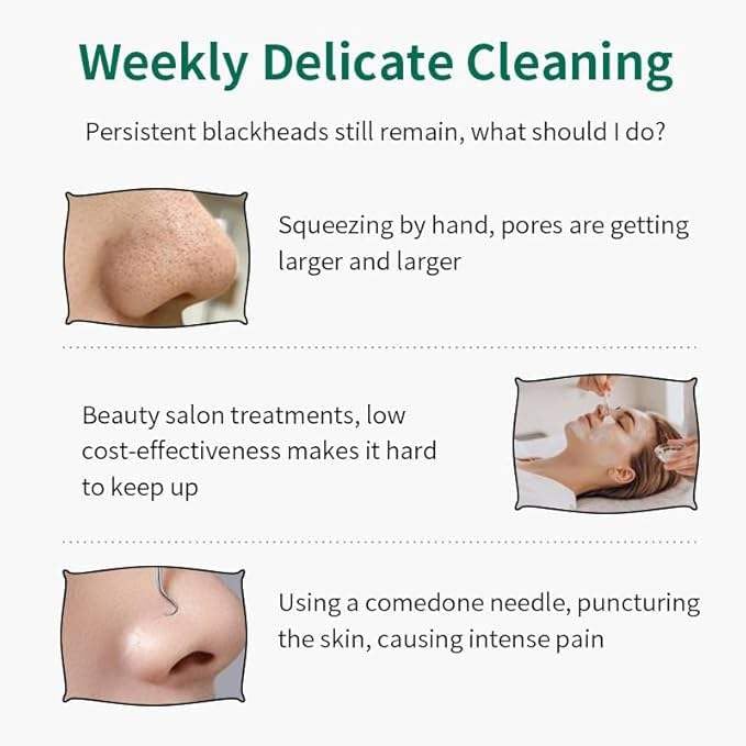 Image of Black Head Remover Tool Blackhead Removal Machine Blackhead Removal Tool White Heads Removal Whiteheads Removal Tool Nose Blackheads Skin Care Tool for Men Women Pore Cleaning Acne Whitehead etc