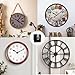 Large Wall Clock 12888 Movement Replacement, I Shaft High Torque Clock Parts, Quartz Clock Mechanism Battery Operated, Giant Wall Clock Motor Repair DIY (DW-12888-I, No Hands)