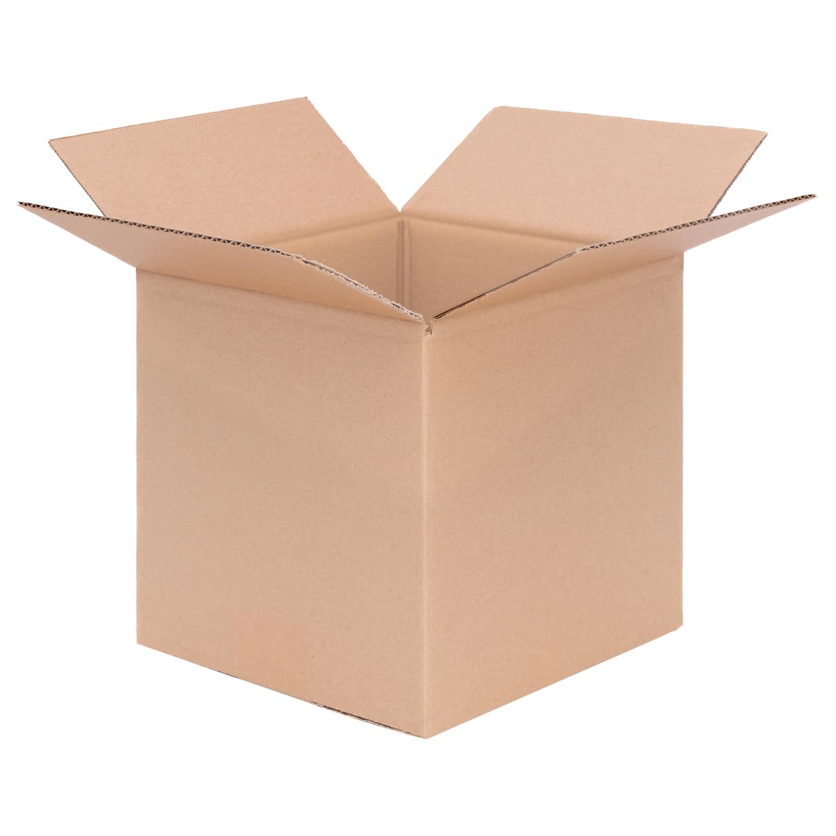 verpacking Kartony klapowe 200 x 200 x 200 mm KK 07 Brązowe [Rozmiar i ilość do wyboru] jednowarstwowe średnie kartony 200 szt.