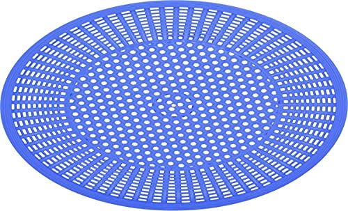 Image of Plastic roti chapati Plate Sandwich Bread Plate Many Purpose for Kitchen,10.5 inch,Blue