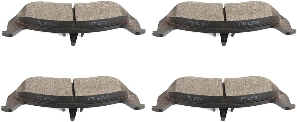 AUTOMUTO 4PCS Rear Semi-Metallic Disc Brake Pads Set D932 For Ford Crown Victoria Ranger For Lincoln Town Car For Mazda B2300 For Mercury Grand Marquis Marauder
