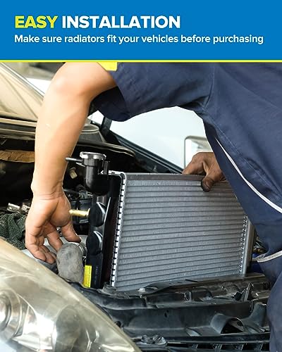 Image of PHILTOP CU1830 Radiator Replacement for Escort 1998-2001, Sable 1996-2005, Taurus 1996-2007 2.0L 3.0L 3.4L