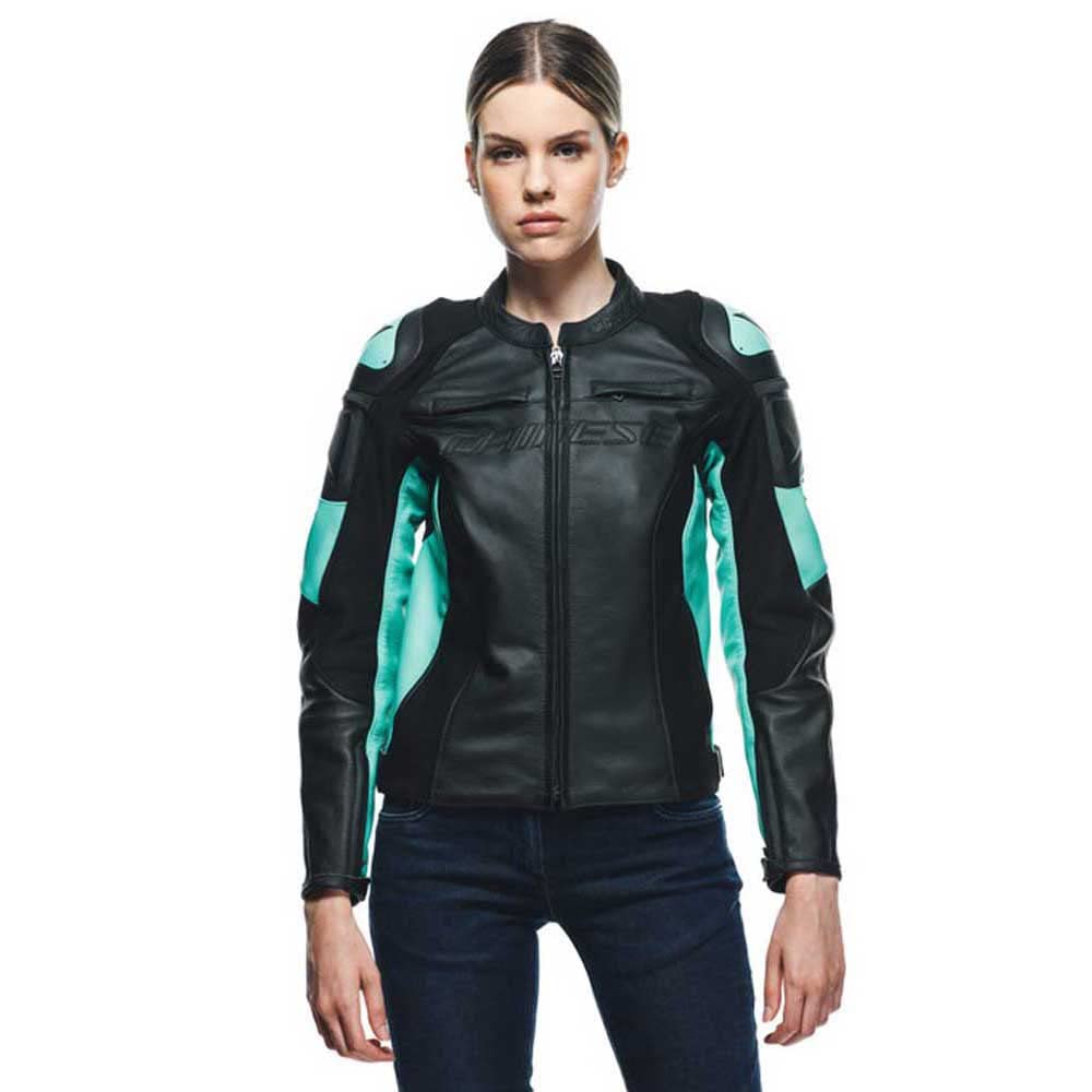 Dainese Racing 4 Giacca da moto in pelle da donna