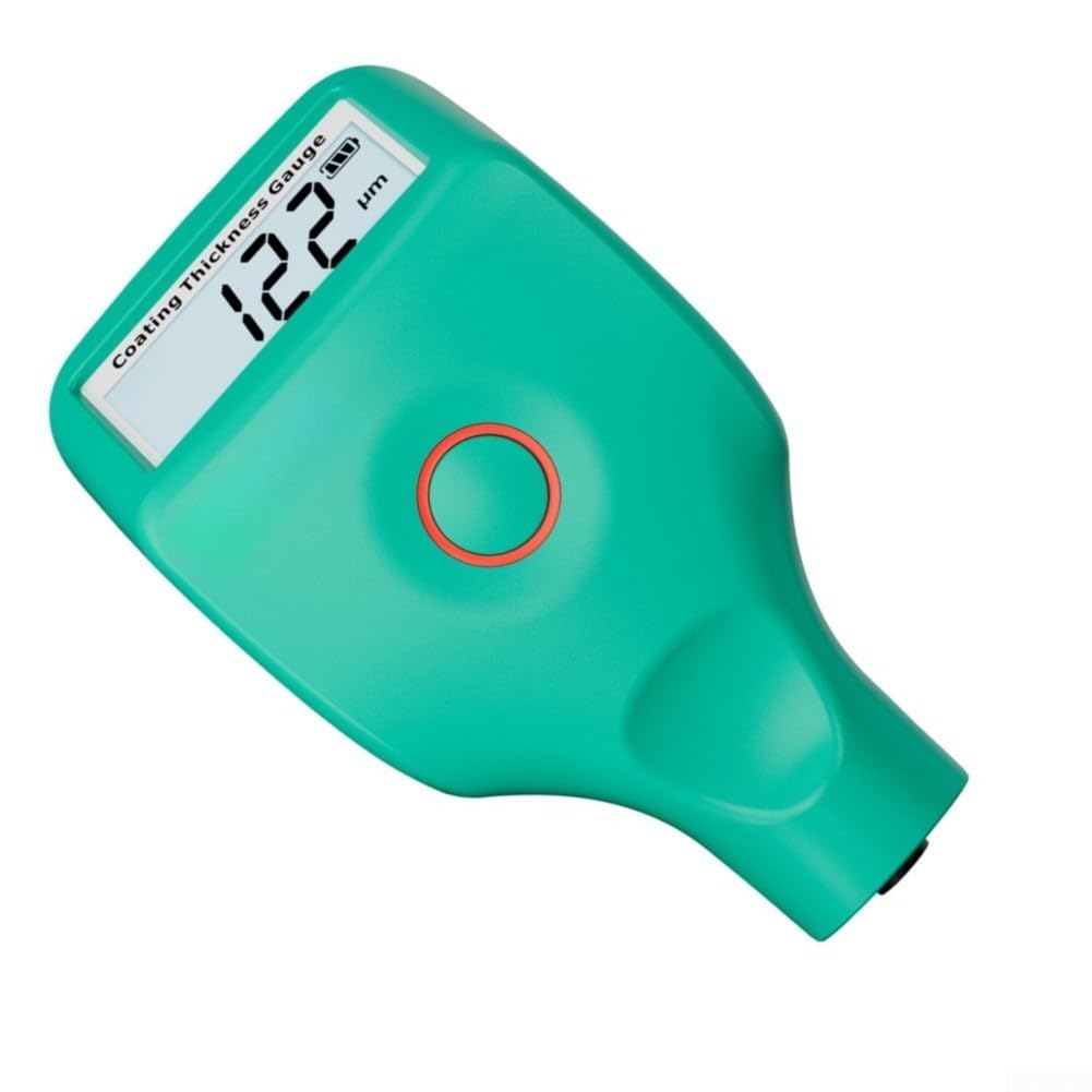Medidor de espesor de pintura Recargable Preciso μm (Verde
