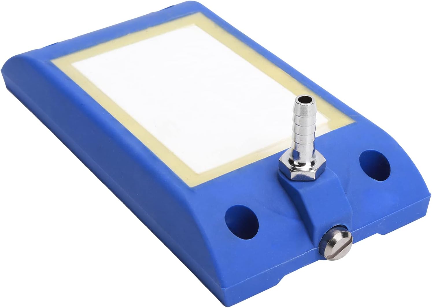 GLOGLOW Aquarium Air Stone Bars, 6.7 x 3.5in Nano Bubble Air Stone Disc Bubble Diffuser Release Tool for Air Pumps Fish Within 150cm/59.1in(S)