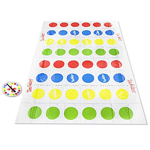 Twister Ultimate mit größerer Matte und mehr Farbfeldern, Spiel für Familien und Kinder ab 6 Jahren, kompatibel mit Alexa… – Ansicht 3