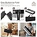 Buinblu Electronic Piano Keyboard,Foldable 61 Key Digital Pianos with Power Adapter,Sheet Music Stand,Sticker,Bag,Gift for Beginners,Black