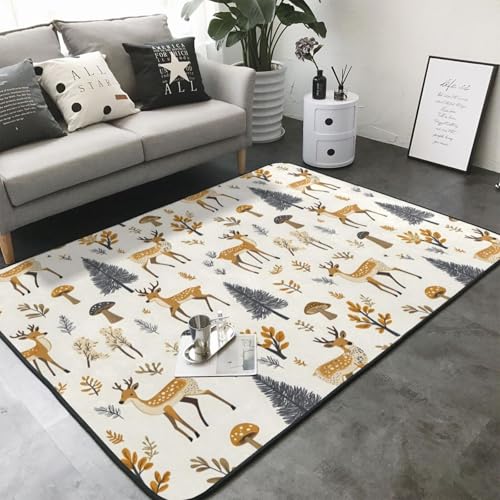 Tapis de salon antidérapant et lavable : la solution grand format