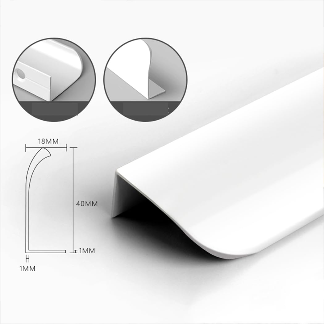 Aleación De Aluminio Manijas Ocultas Tiradores Para Muebles Pomos
