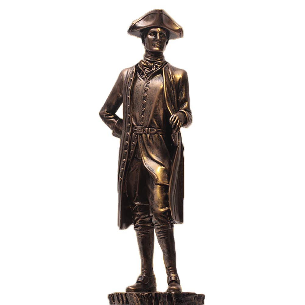 Religijne prezenty dekoracja domu rzeźba ozdoby na biurko, retro żywica kolekcjonerska figurka, vintage rzeźba rycerz, francuski lider Napoleon Bonaparte statuetka A 30 * 14 * 10 cm