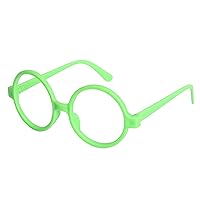 Vista 7 de M MISS U HAIR Missuhair - Peluca de disfraz para niñas con lentes verdes aretes cortos negros rizados para Halloween cosplay