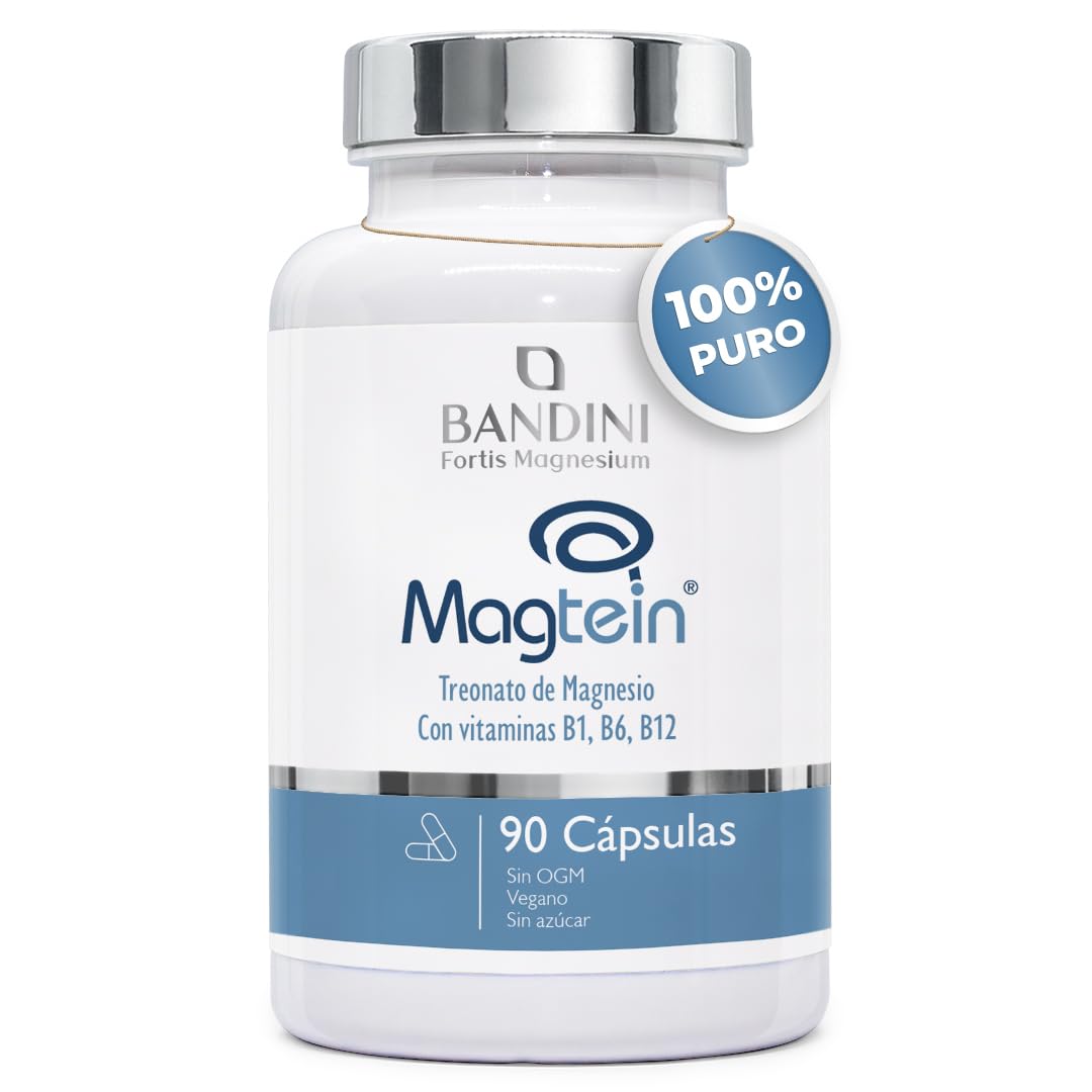 Bandini® L-Treonato de Magnesio Magtein® - 90 cápsulas veganas