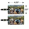 Rocky Mountain National Park Animals Luggage ID Tags Cards Set of 2 #5
