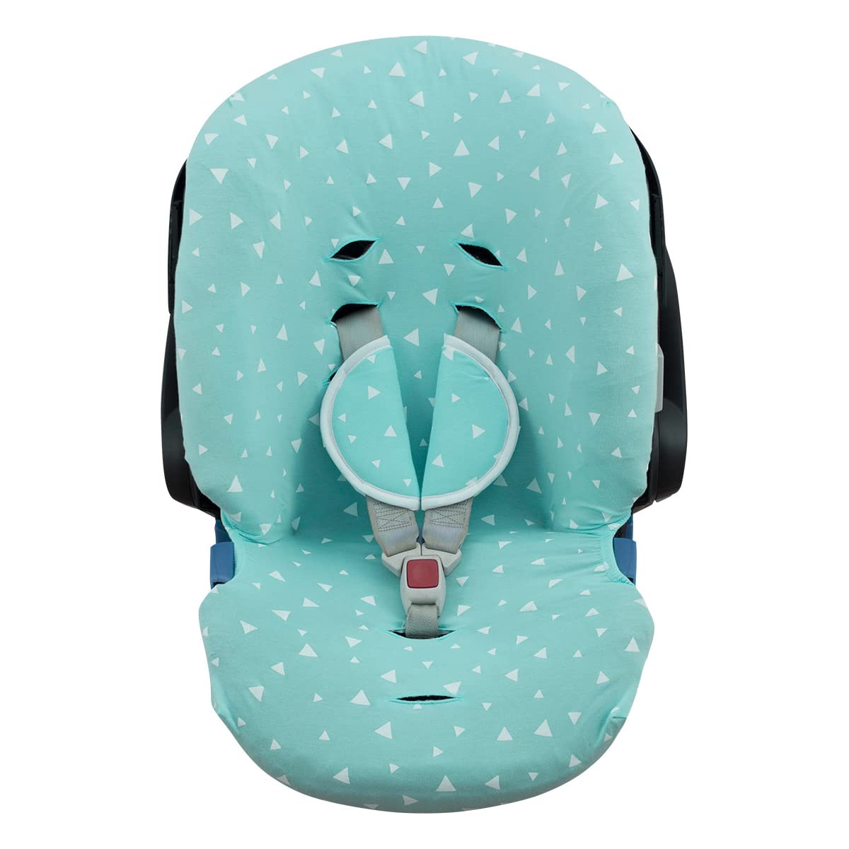 JYOKO KIDS Funda Compatible con Romer Kidfix II XP SICT kidfix2 S, Kidfix Z - Line (CON OJAL, FLUOR HEART) — view 14