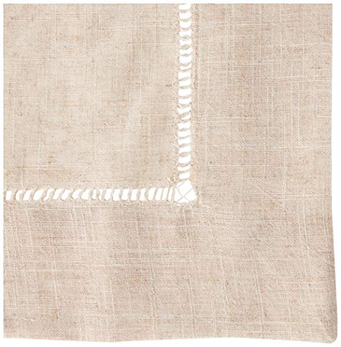 SARO LIFESTYLE Toscana Tischdecke, Poly- und Leinen-Mischgewebe, mit Hohlsaum, 165 x 406 cm – Ansicht 2