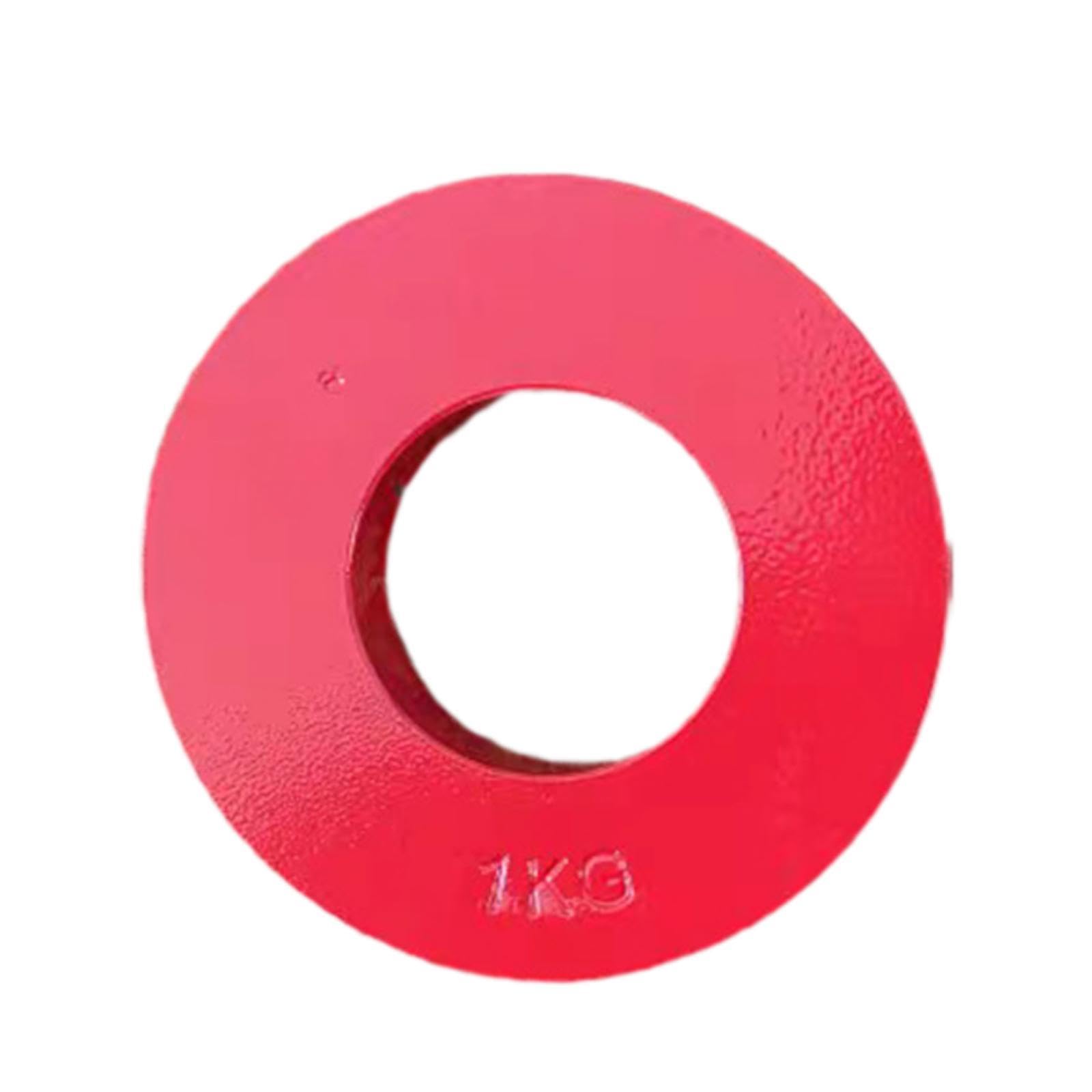 LOOM TREE® Fractional Micro Weight Plate Exercise Arms Powerlifting Change Weight Plate red 1000g | Fitness Running & Yoga | Strength Training | Weight Plates-image-3