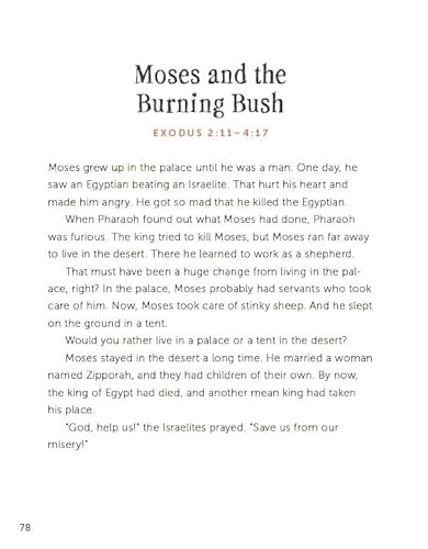 Z Kids Lavender, Julie Childrens Bible Stories For Bedtime (Fully Illustrated): Gift Edition: To Grow In Faith & Love thumb #3