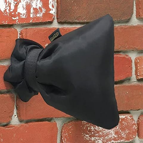 WISDOMWELL Outside Tap Cover Jacket Insulated Protector,Thickened Outdoor Tap Cover from Freezing Waterproof Thermal Tap Jacket - Black Cover