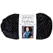 Red Heart Boutique Sashay Metallic Yarn, Onyx