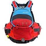 Astral, GreenJacket Life Jacket PFD for Whitewater Rescue, Sea, and Stand Up Paddle Boarding, Blue Black Red, L/XL