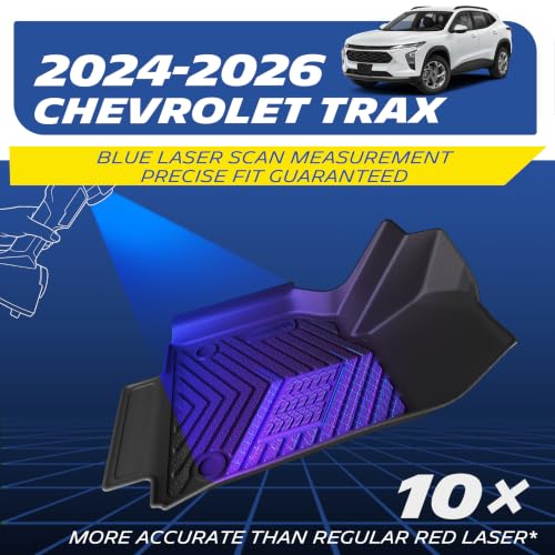 Image of Michelin Vehicle Mats for 2024-2026 Chevy Trax | Floor Mats & Trunk Liner Premier Series, All-Weather Floor Liner, Custom Fit, Durable TPE, Non-Slip, Not Fit Buick Envista